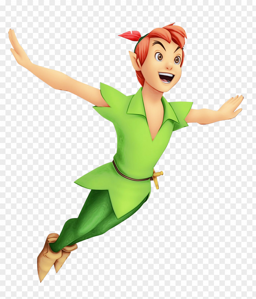 Peter And Wendy Darling Tinker Bell Captain Hook Pan PNG