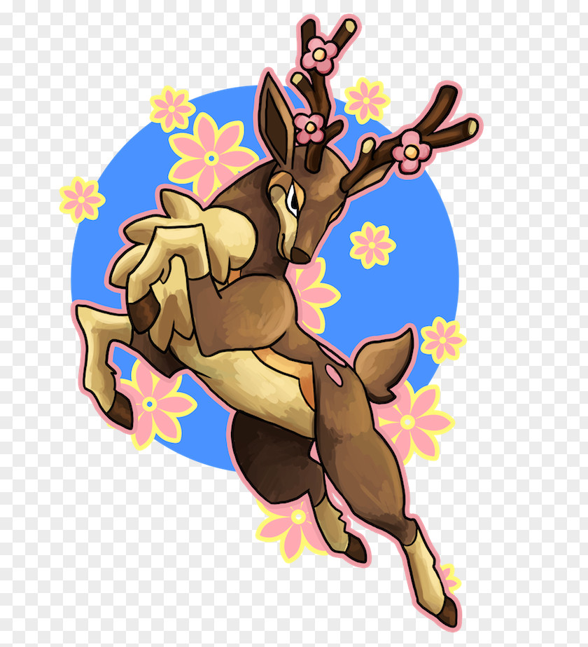 Reindeer Sawsbuck Pokémon Clip Art PNG