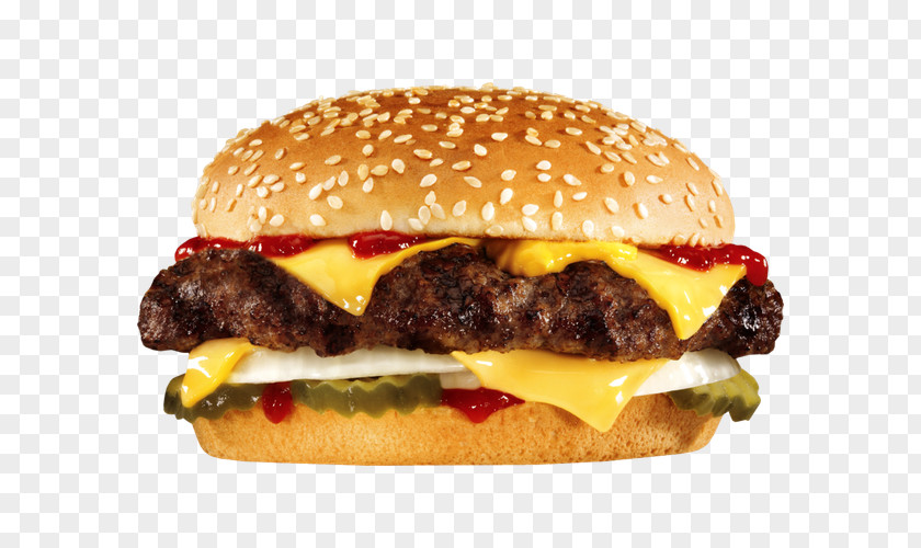 Tasty Burger Hamburger Whopper Cheeseburger Fast Food Carls Jr. PNG