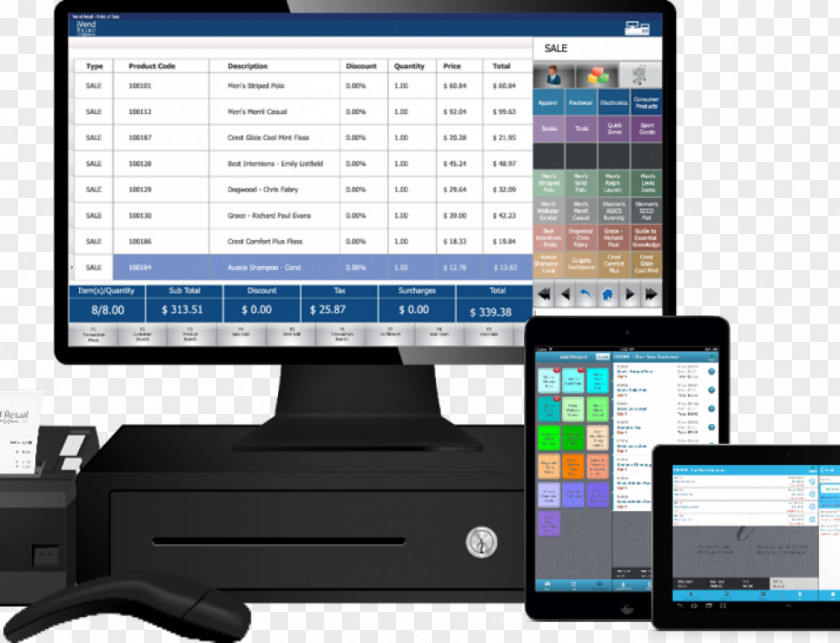 Business Point Of Sale SAP One Retail POS Solutions PNG