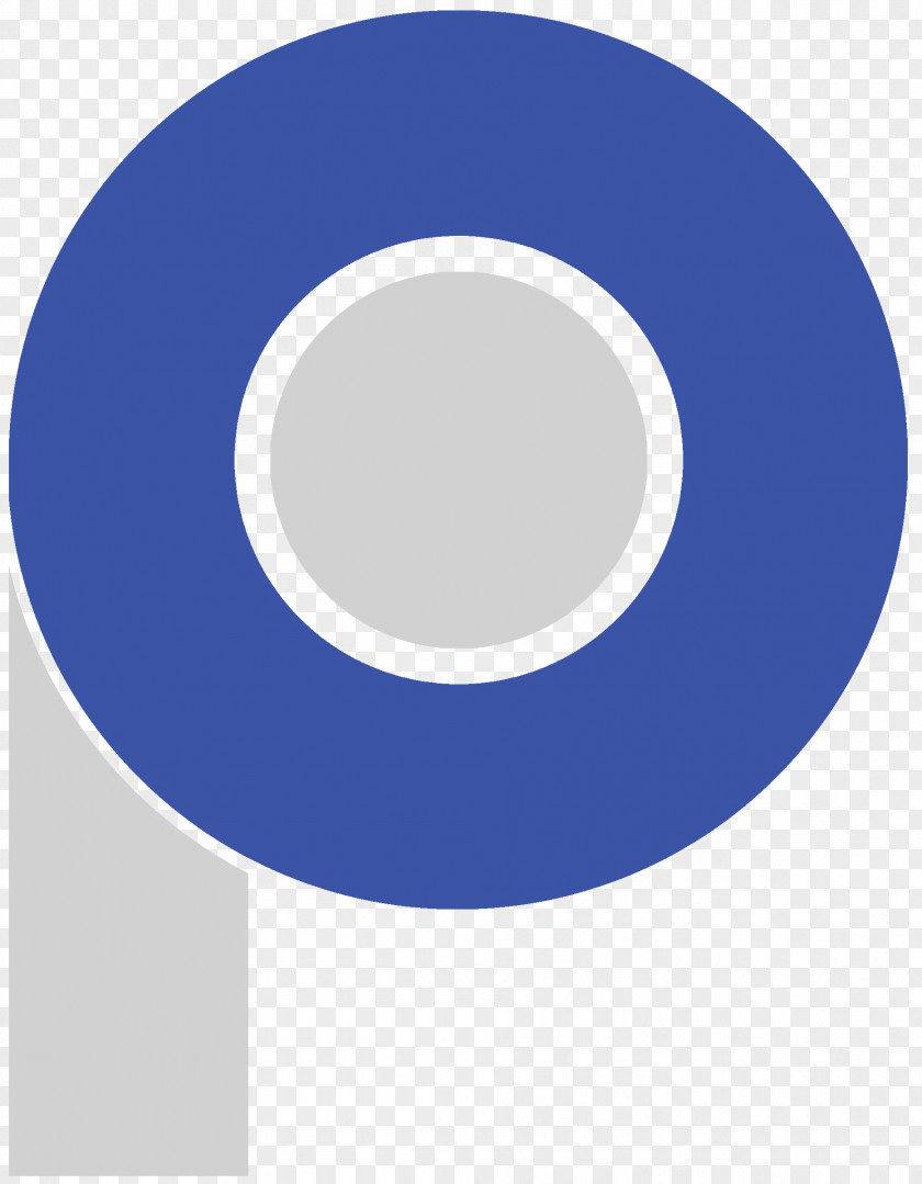Circle Cobalt Blue Electric PNG