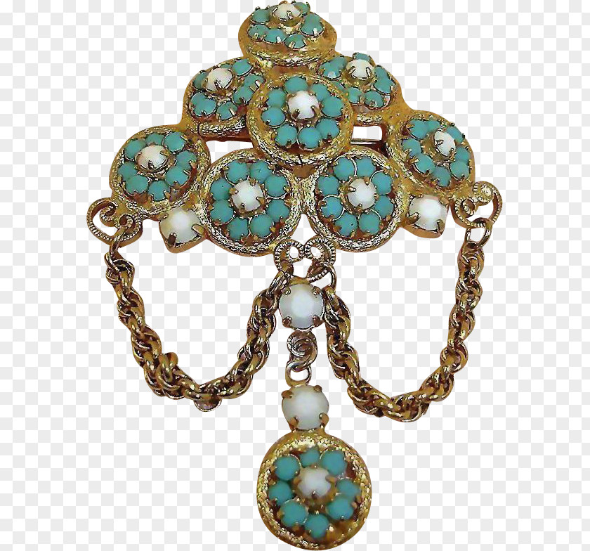 Jewellery Turquoise Body Brooch PNG