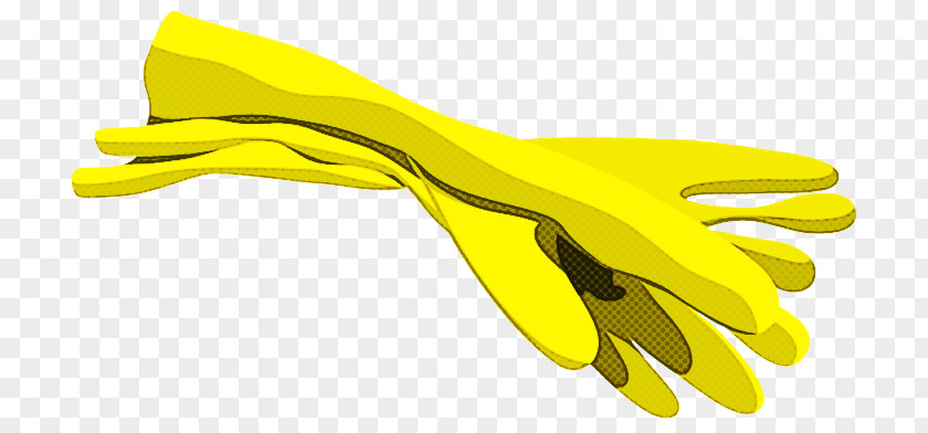 Safety Glove Yellow Line H&m PNG