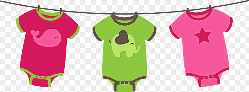 Sleeve Tshirt Green Infant Bodysuit Baby & Toddler Clothing Pink PNG