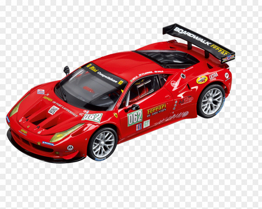 Cool Red Toy Car Ferrari 458 Carrera Mercedes-Benz SLS AMG GT3 PNG