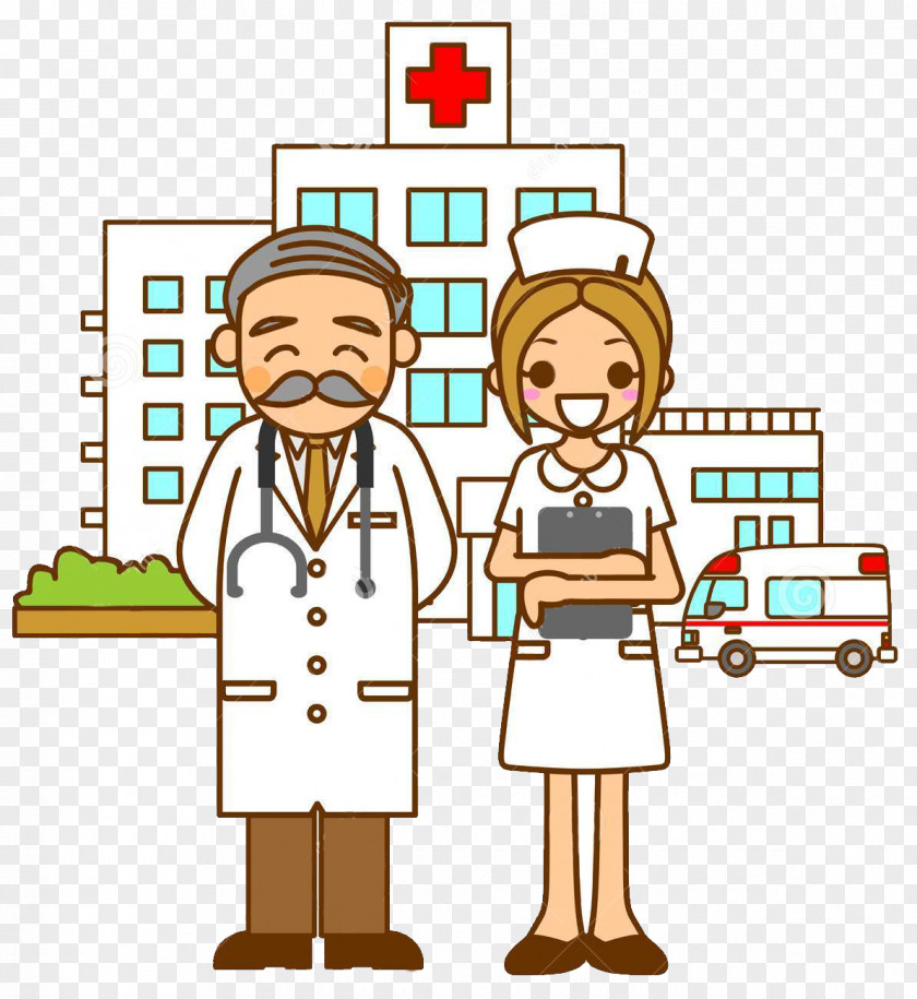 Doctor Cartoon Physician Nursing Care Nurse Hospital PNG