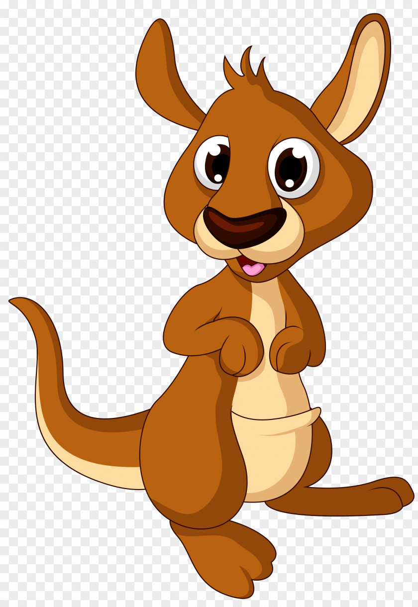 Kangaroo Royalty-free Cartoon PNG