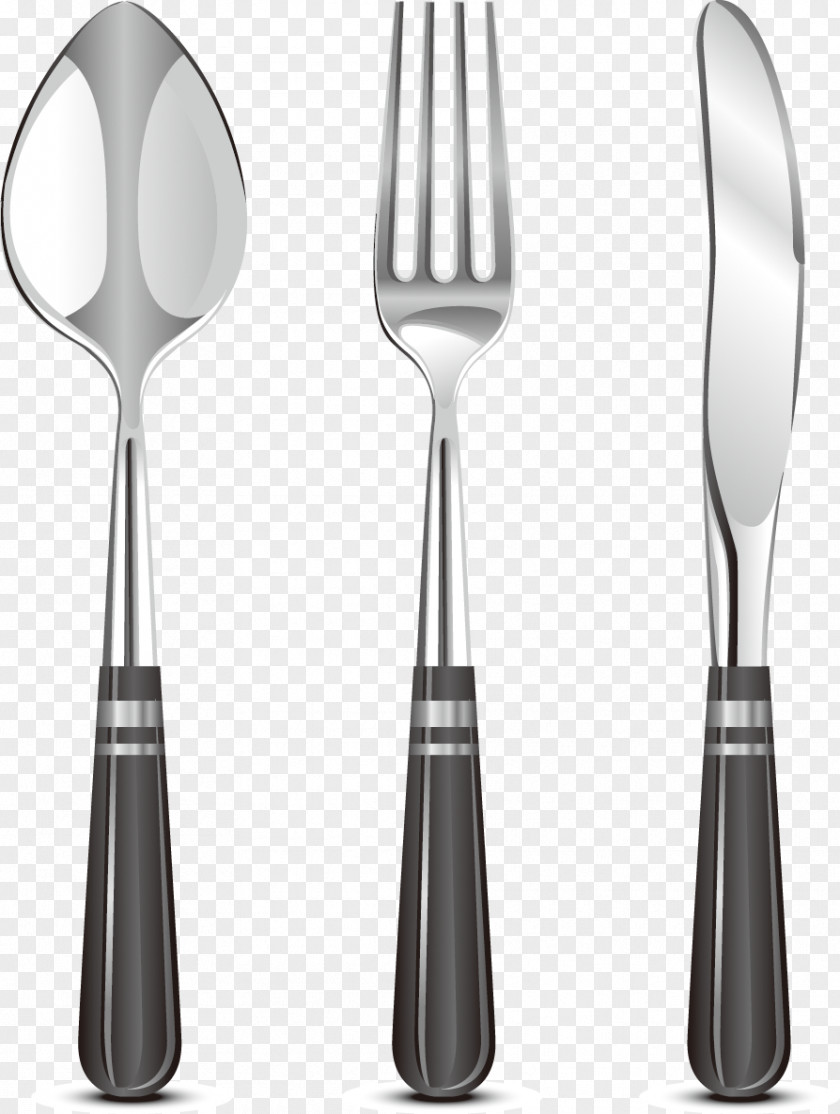 A Refined Realistic Kitchen Utensils Vector Utensil Cutlery PNG