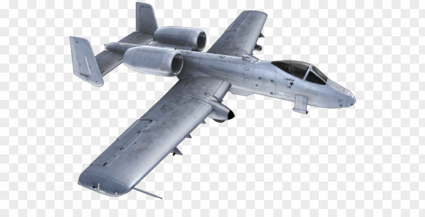 Aircraft Fairchild Republic A-10 Thunderbolt II Attack Airplane PNG