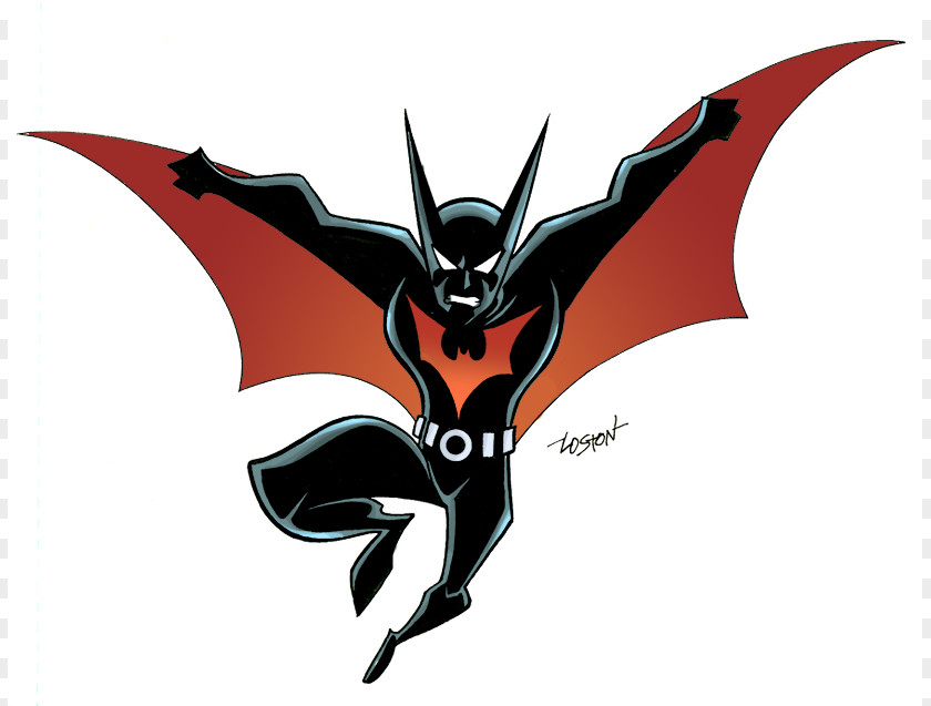 Bat Illustrations Batman Beyond Joker Booster Gold Comics PNG
