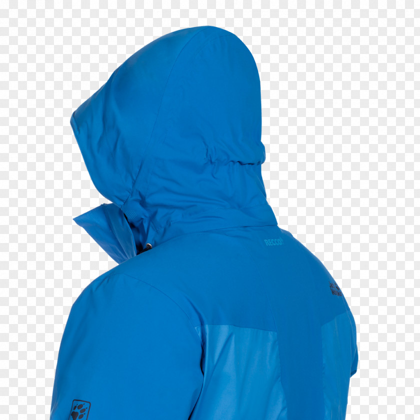 Icy Hoodie Neck Turquoise PNG