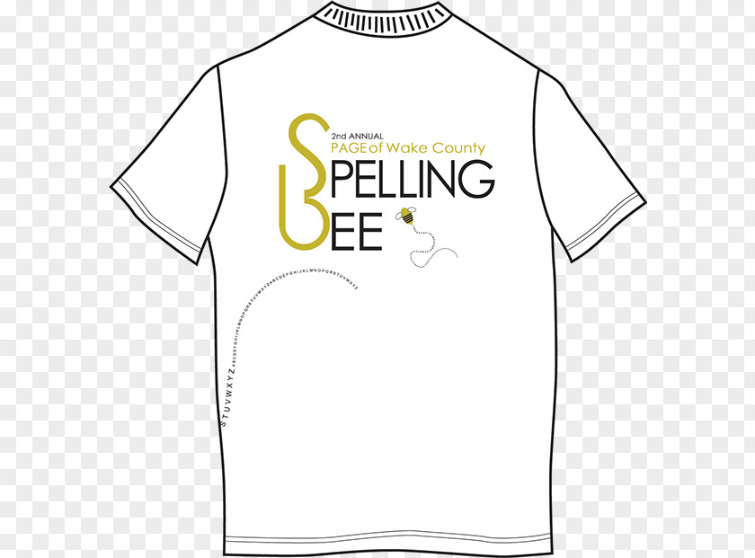 Spelling Bee Long-sleeved T-shirt Shoulder PNG