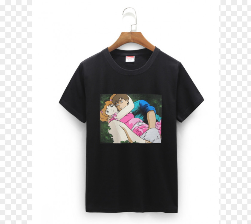 Supreme T-shirt Hoodie Clothing Crew Neck PNG