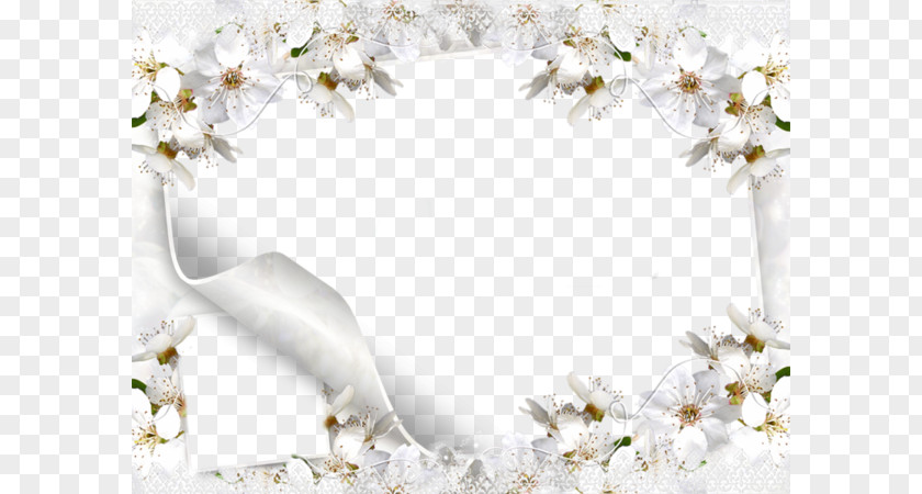 White Flower Decoration Roll Material Wedding Photography Picture Frame Bride PNG