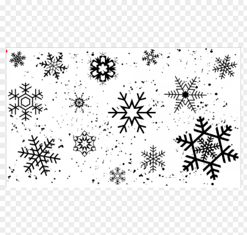 Rubber Stamp Snowflake Paper Ink Black And White Pattern PNG
