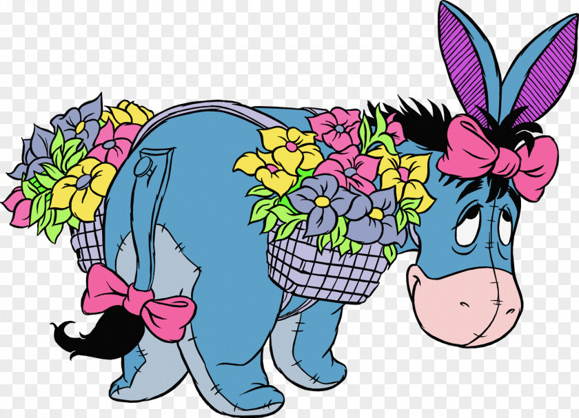 Winnie The Pooh Eeyore Piglet Tigger Coloring Book PNG