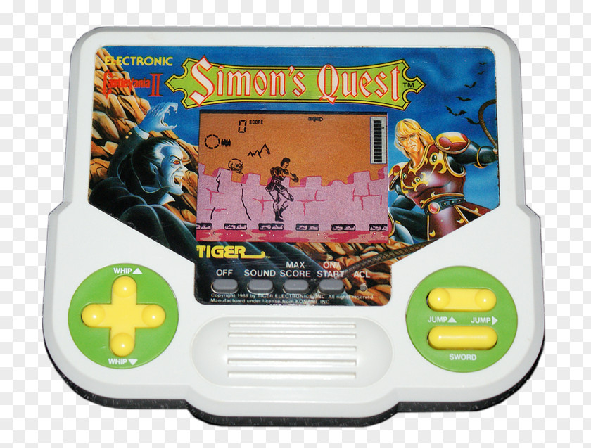 Castlevania II: Simon's Quest Handheld Electronic Game Tiger Electronics Video Console PNG