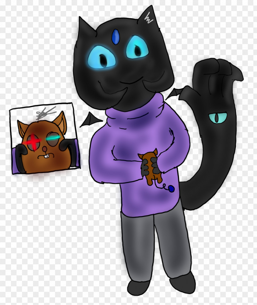 Cat Character Fiction Animated Cartoon PNG