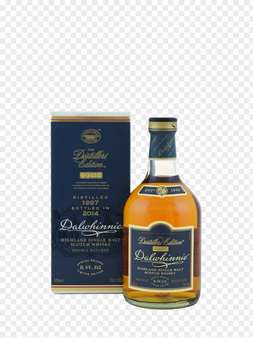 Dalwhinnie Distillery Single Malt Scotch Whisky Whiskey PNG