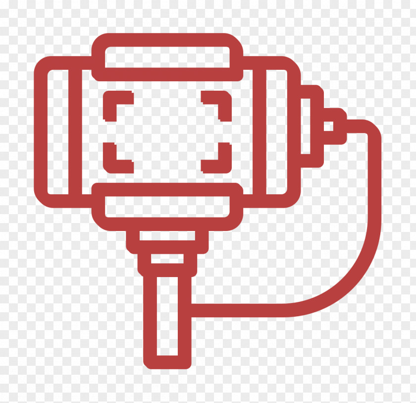 Stabilizer Icon Photography Selfie Stick PNG