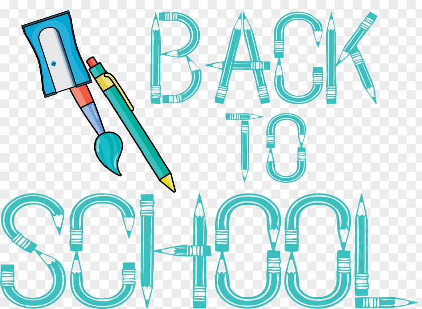 Back To School Banner Background PNG