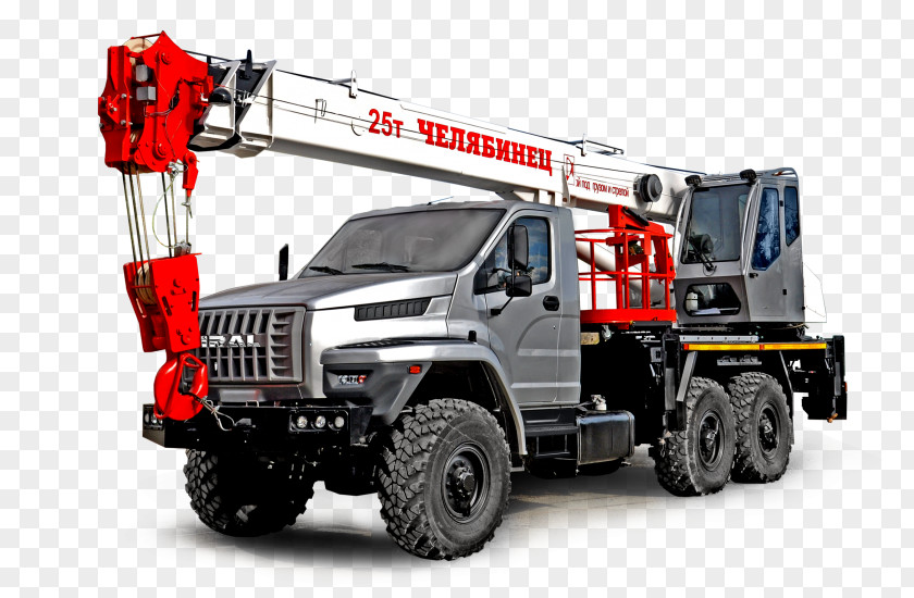 Car URAL NEXT Ural-4320 Machine Mobile Crane PNG