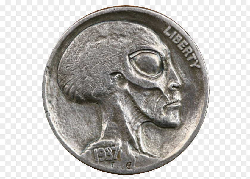 Earth Hobo Nickel Extraterrestrial Life Coin YouTube PNG