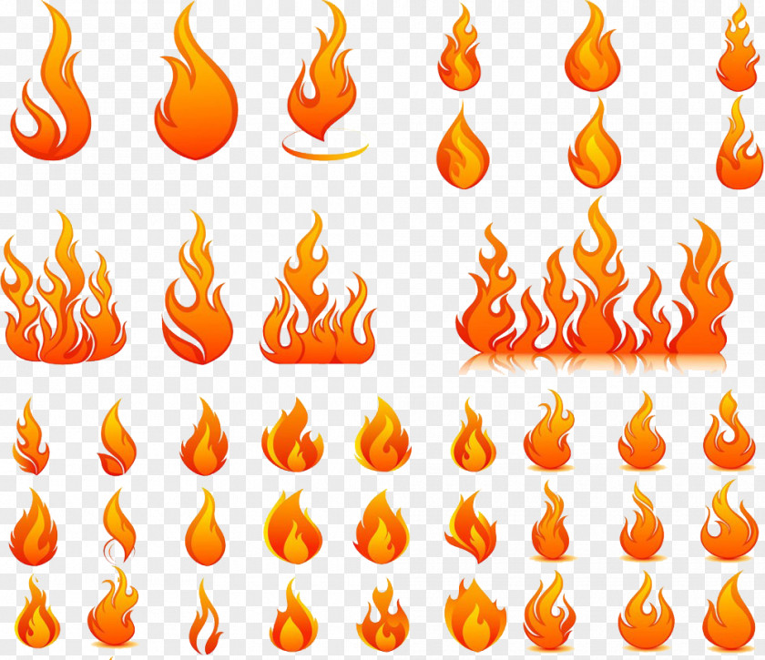 Flames PNG clipart PNG