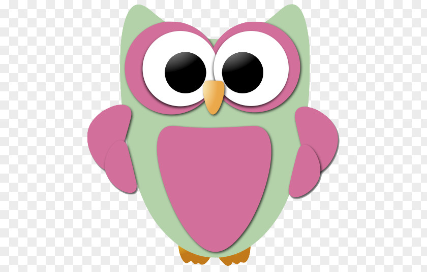 Owl Pink M Beak Clip Art PNG