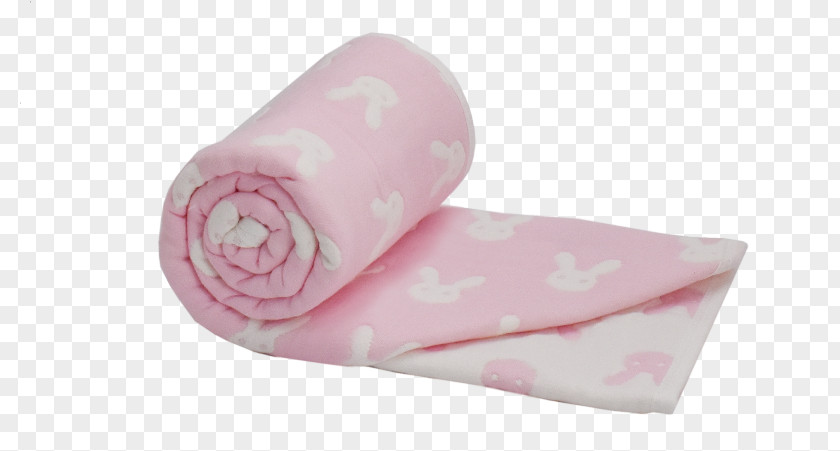 Pink Blanket Living Textiles 75x100cm Muslin Jacquard Bunny Print Product White PNG
