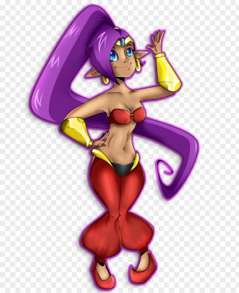 Shantae Art Digital Illustration Artist DeviantArt PNG