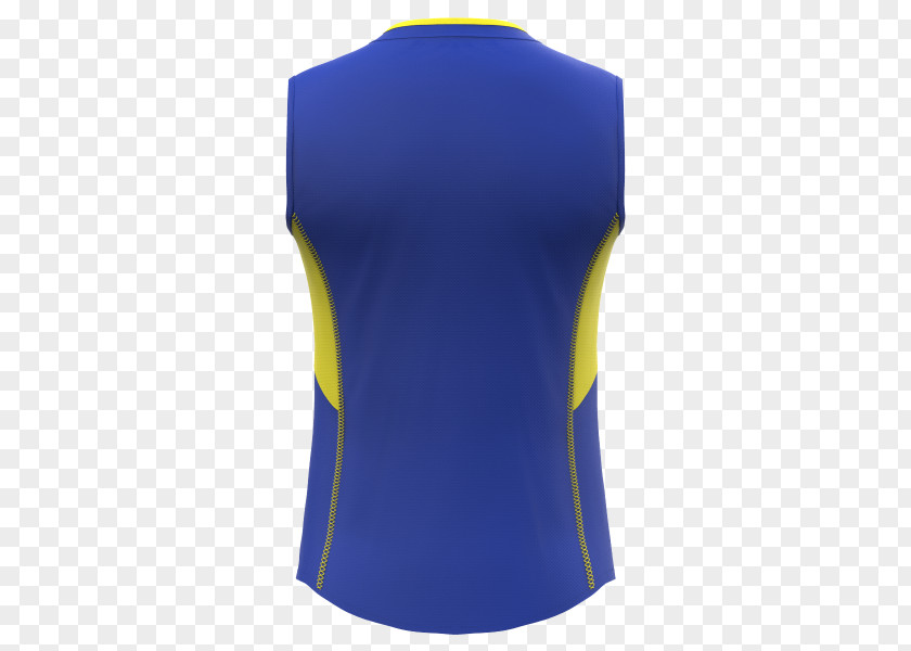 Shirt Swim Briefs Cobalt Blue Sleeveless PNG