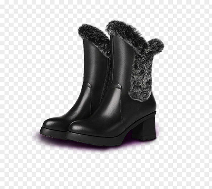 2016 Autumn And Winter Fashion Plus Velvet Boots Download Clip Art PNG