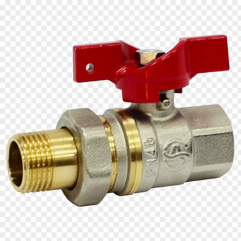 Brass Moscow Ball Valve Isolation Tap PNG