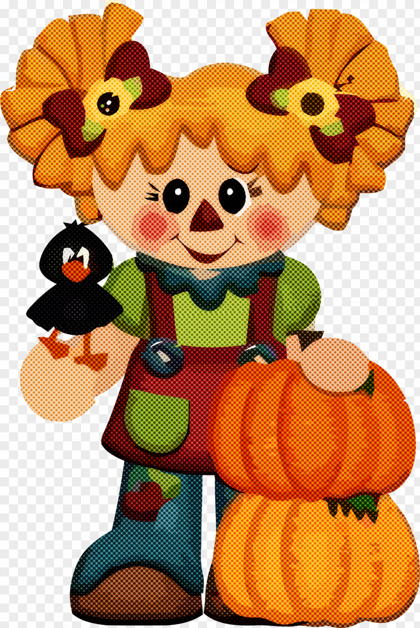 Scarecrow Pumpkin Autumn PNG