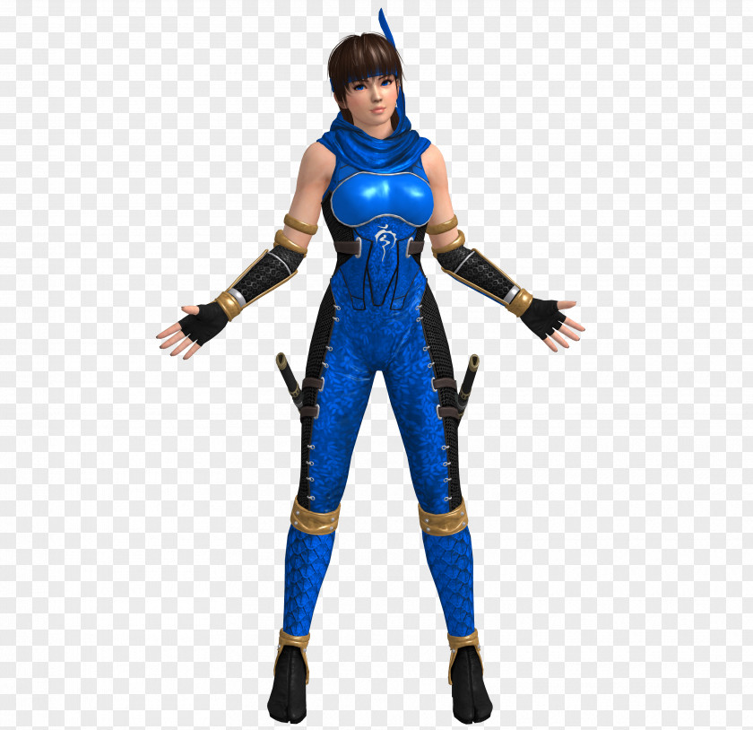 AYANE Costume Blue Spider Monkey Clothing Disguise PNG