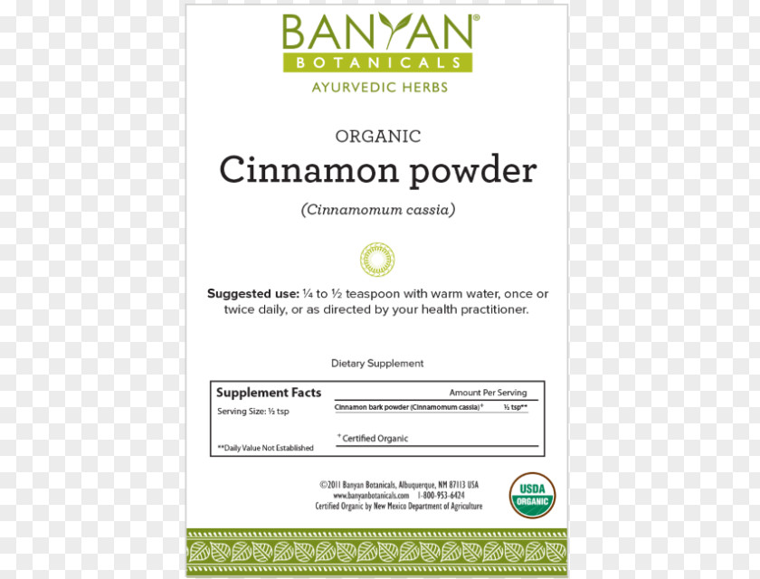 Cinnamon Powder Myrobalan Cardamom Triphala Organic Certification Herb PNG