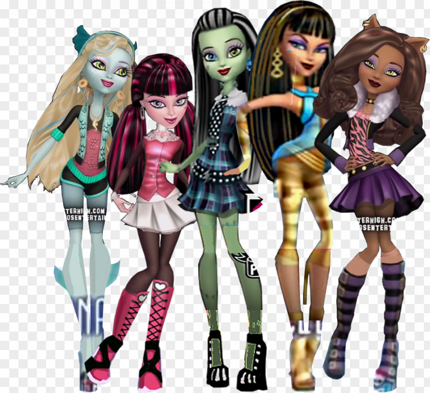 Doll Frankie Stein Monster High 3D Computer Graphics PNG