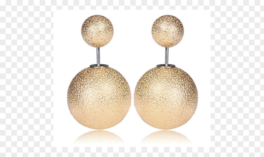 GOLD DOTS Earring Pearl Jewellery Costume Jewelry Fashion PNG