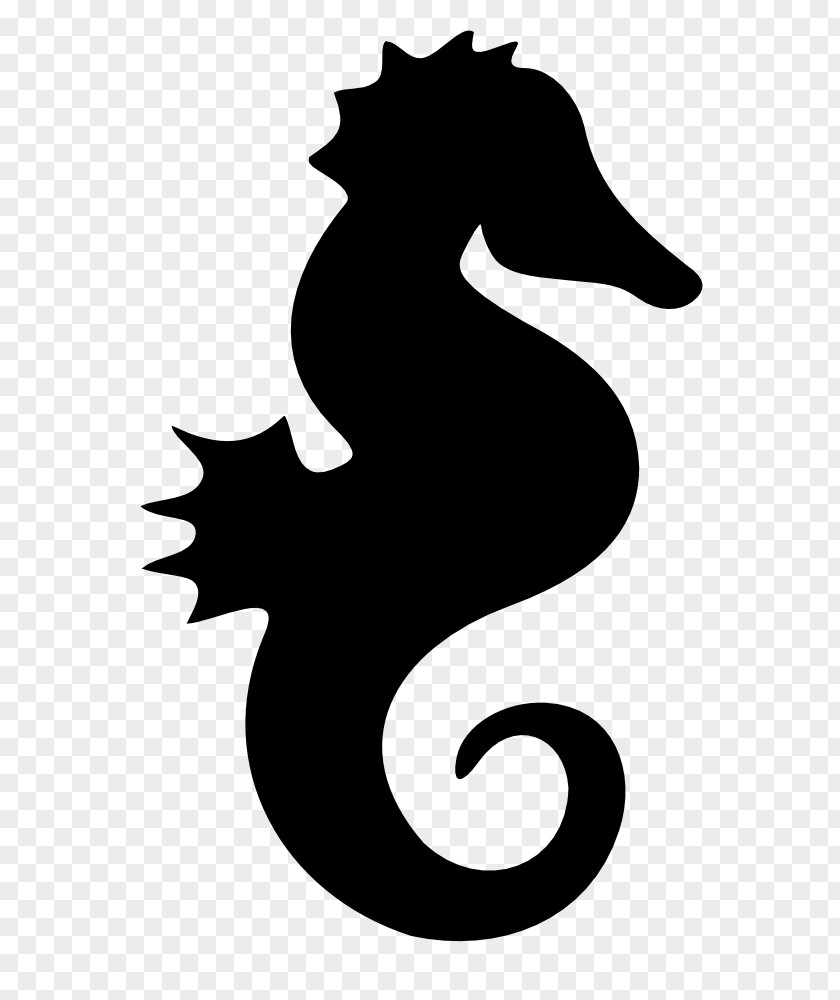 Labrador Silhouette Seahorse Clip Art PNG