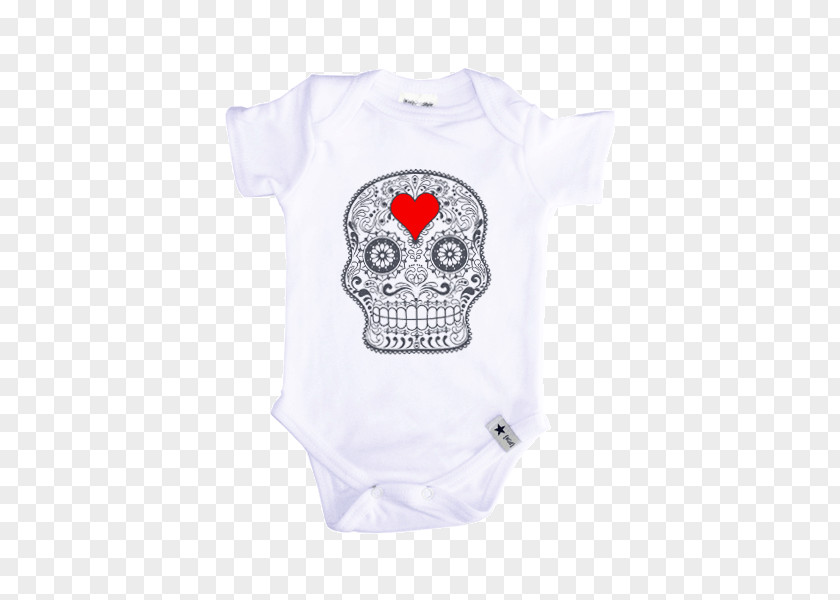 Love Struck Baby & Toddler One-Pieces T-shirt Death Sleeve Human Skull Symbolism PNG