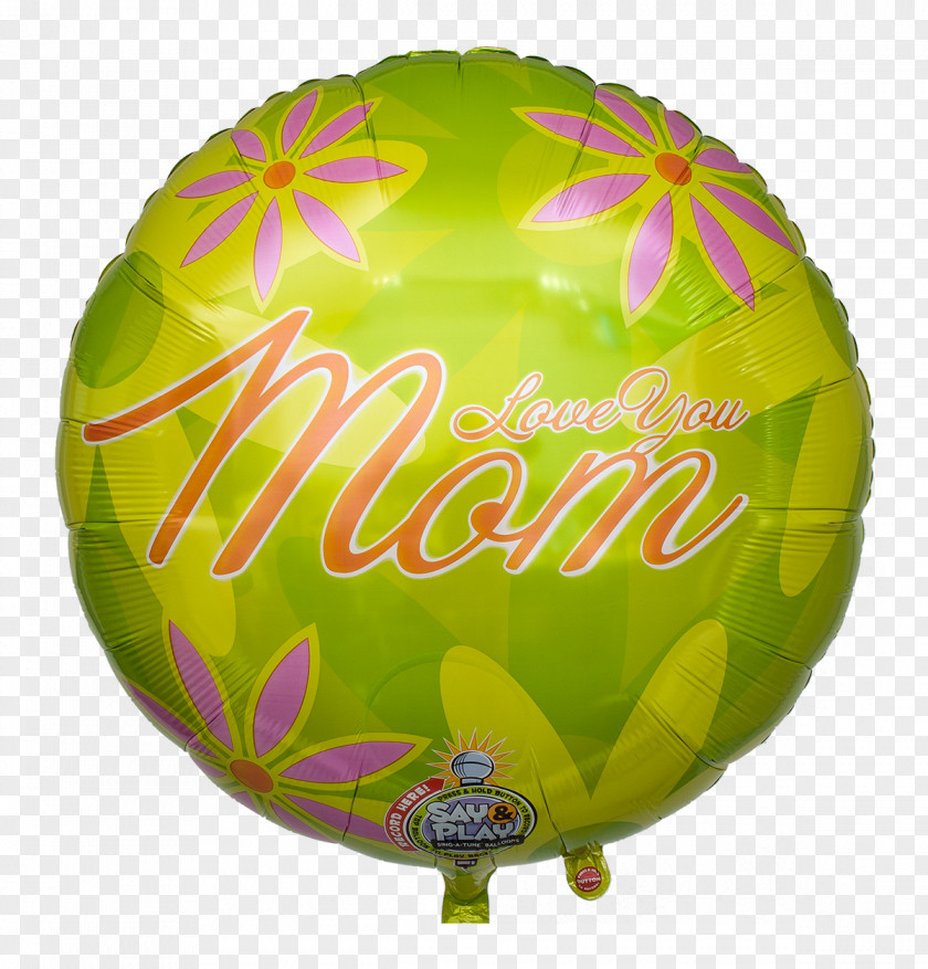 Love You Mom Balloon PNG