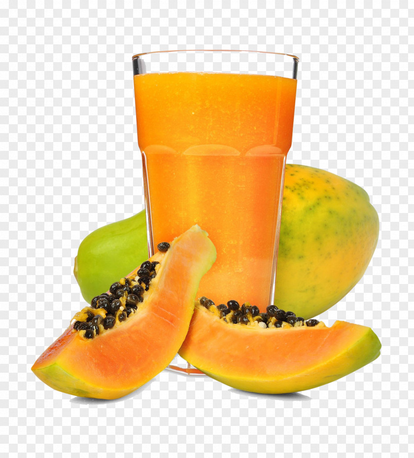 Mango Orange Juice Smoothie Papaya PNG