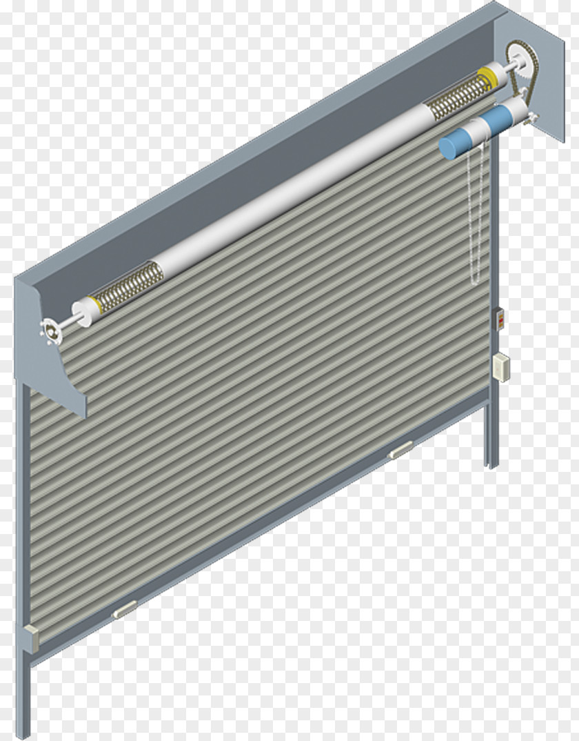 Roller Shutter Radiator Steel Angle PNG