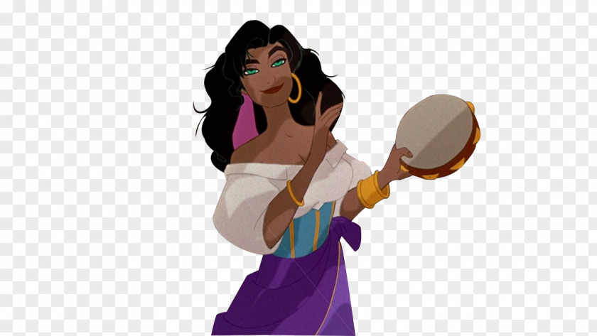 Starbucks Disney Esméralda Costume Shoulder Megaphone PNG