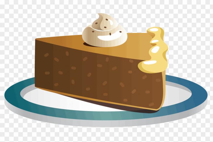 A Piece Of Chocolate Cake Cream PNG