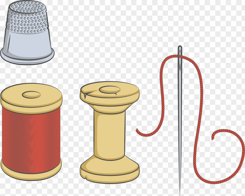 Cartoon Needle Cylinder Download Clip Art PNG
