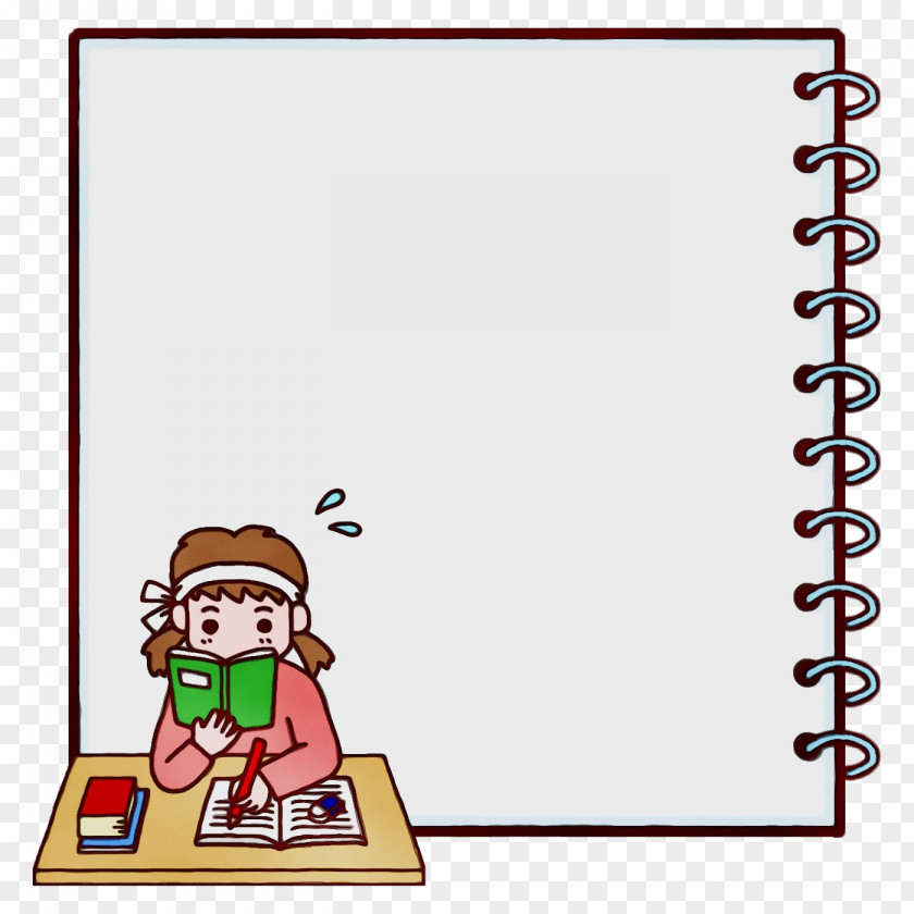 Cartoon Paper Character Line Point PNG