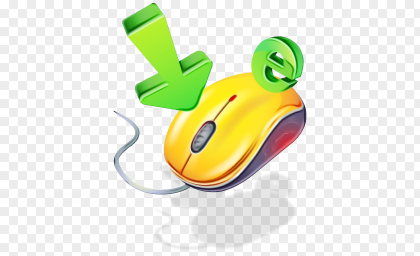 Peripheral Input Device Yellow Mouse Technology Clip Art Electronic PNG