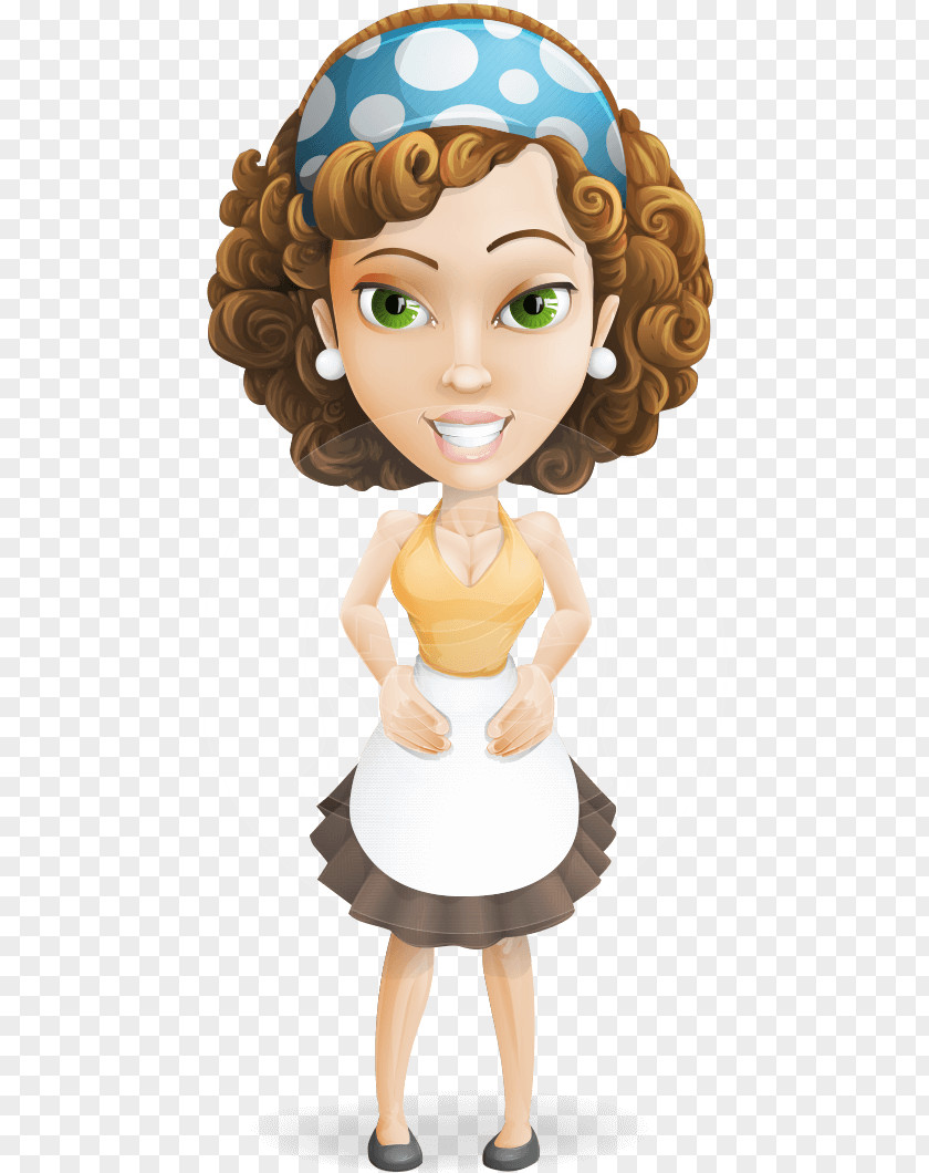 Smile Doll Hair Cartoon PNG